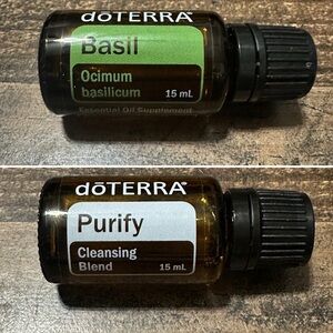DoTerra Purify & Basil Essential Oil Bundle